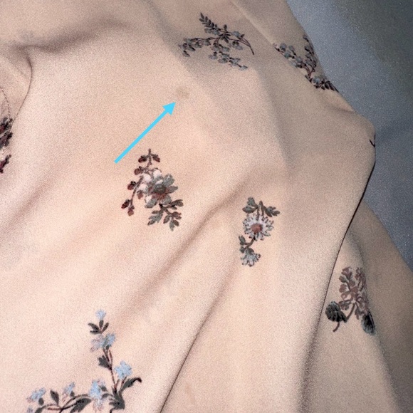 Vince Camuto Smocked Neck Ruffle Sleeve Blouse in Belini - Picture 10 of 11